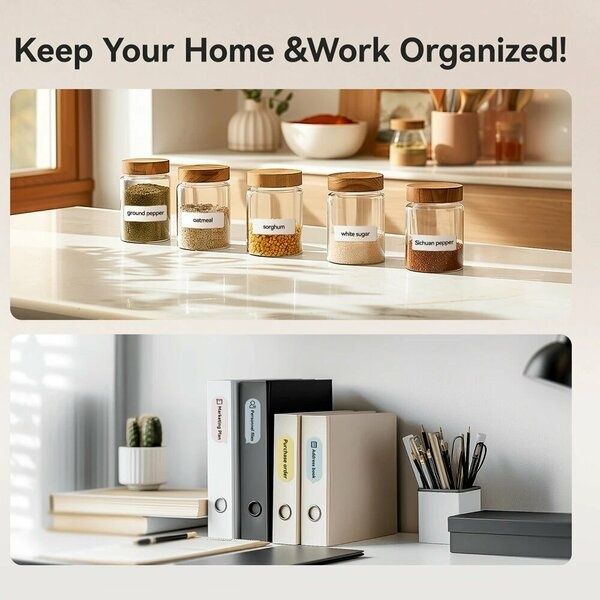 Принтер для самоклеящихся этикеток для офиса и дома.