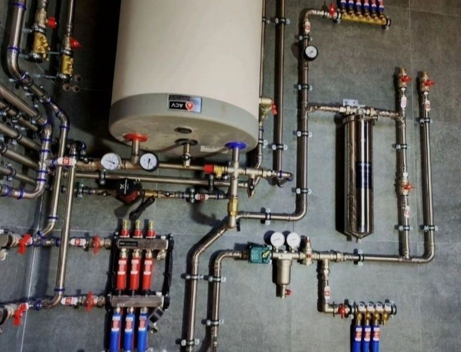 Монтаж сантехники из нержавейки