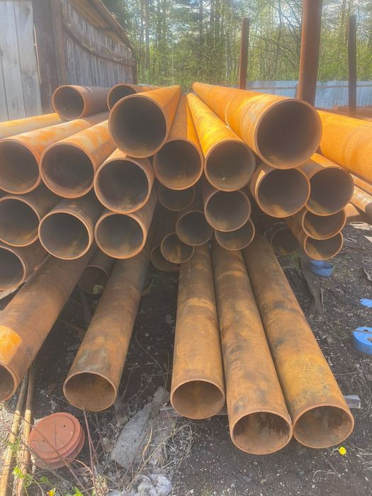 Трубы стальные разных диаметров