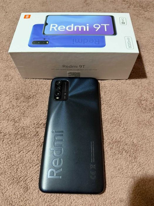 XIAOMI Redmi 9T 5G 64GB, 4GB RAM, Dual SIM Nightfall Black