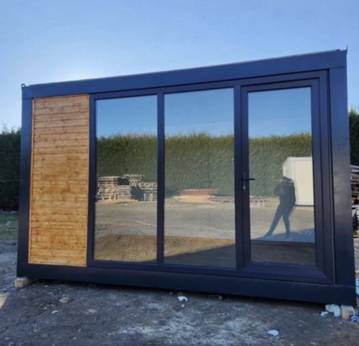 Container birou vitrina