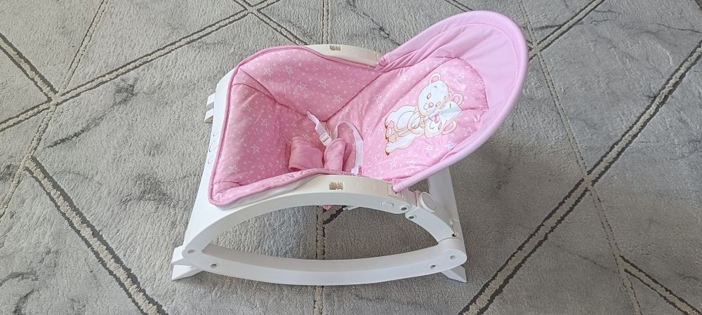 Люлка- шезлонг Lorelli розов