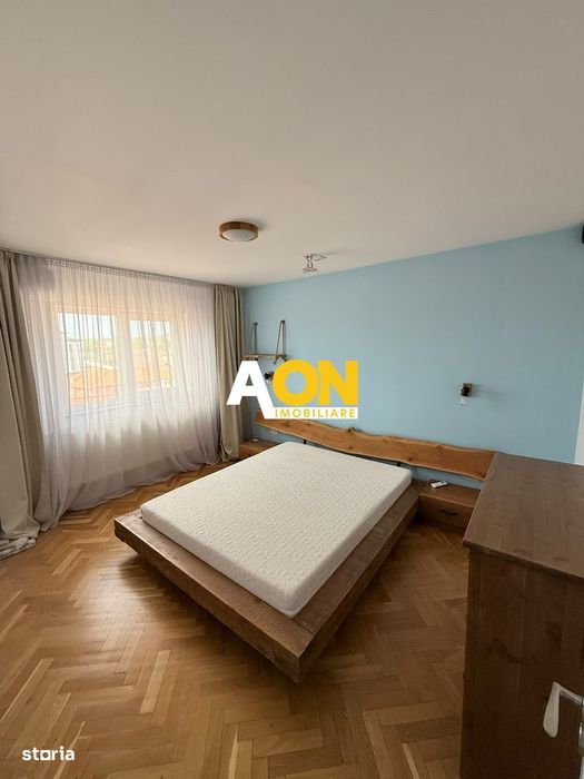 Apartament ultrafinisat, mobilat și utilat – vedere Cetatea Alba Iulia