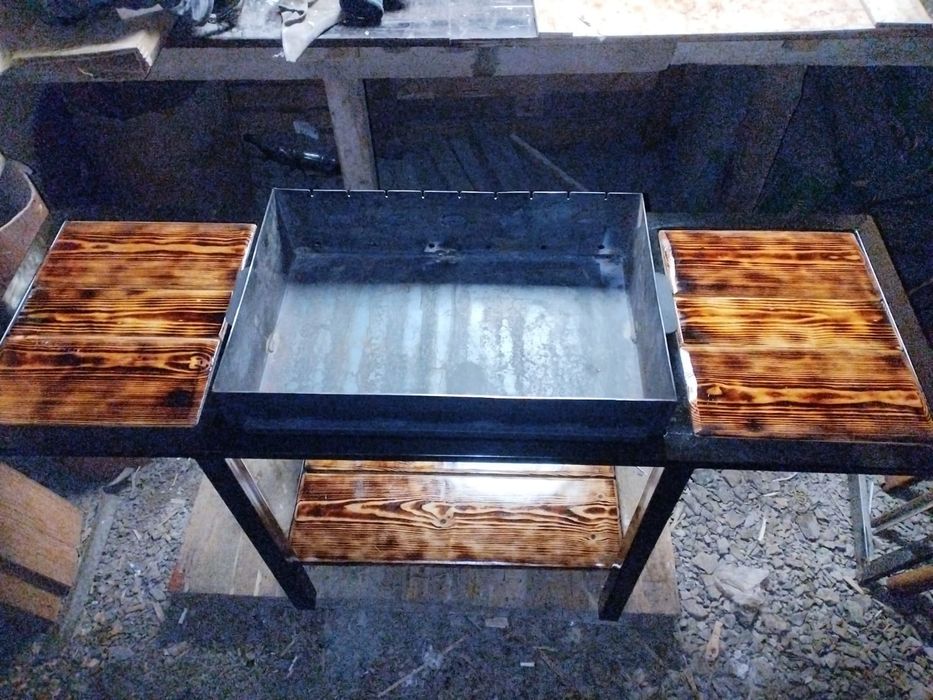 Мангал - стол ручная работа.