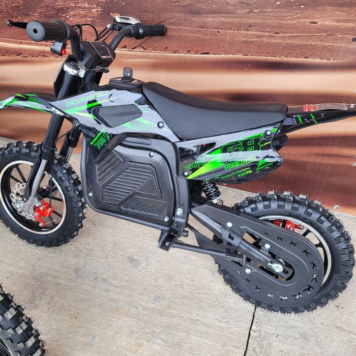 Motocicleta electrica copii eCross 1000w 36volți Roți R10