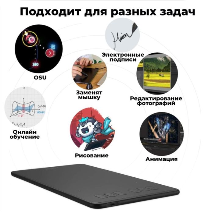 Графический планшет HUION H640P