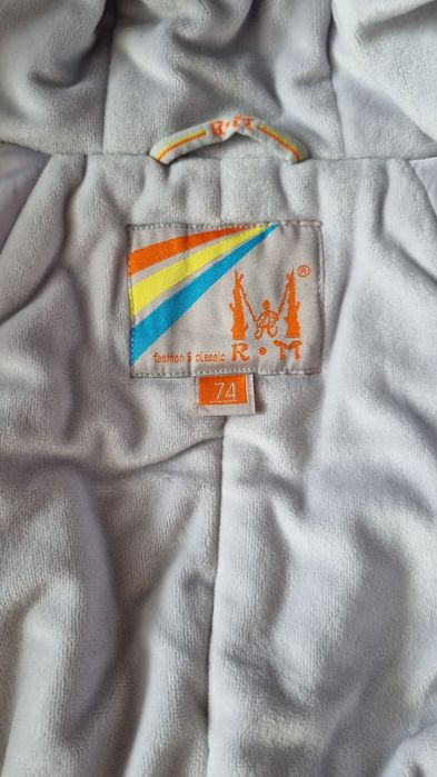 Весна - осень детский комбинезон