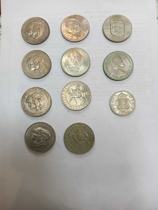 Стари монети англия ,ЮАР ,САЩ и др