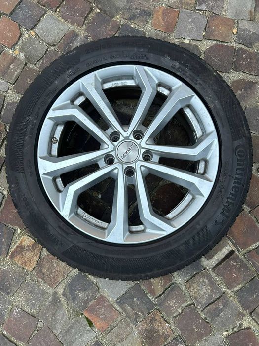 Set 4 jante Dezent + anvelope iarnă Continental R18