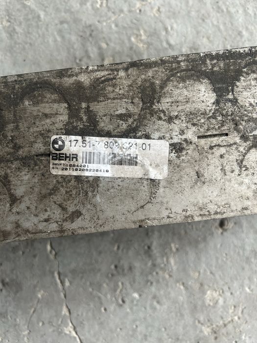 Intercooler bmw x6 motor 4.0d 306 cp an 2011