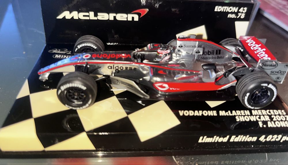 Vodafone McLaren Mercedes Showcar 2007 – F. Alonso