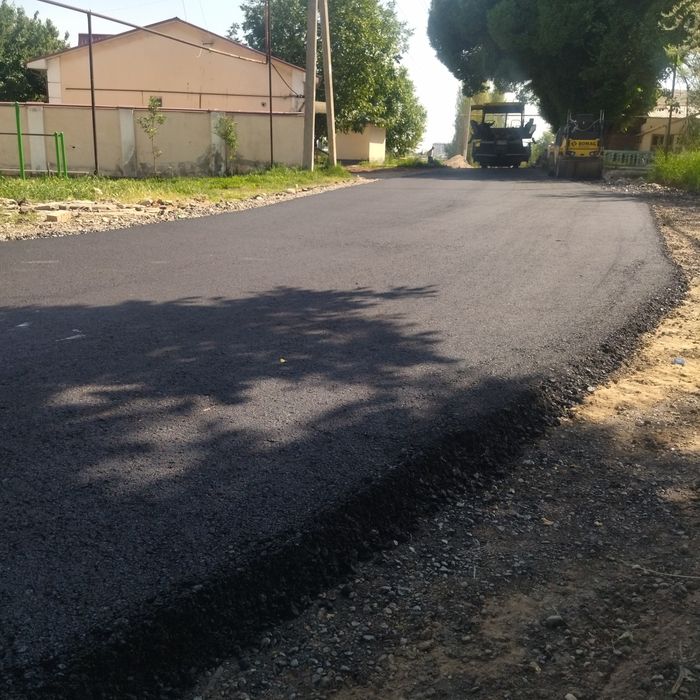 Асфальт килиш ва латок установка
