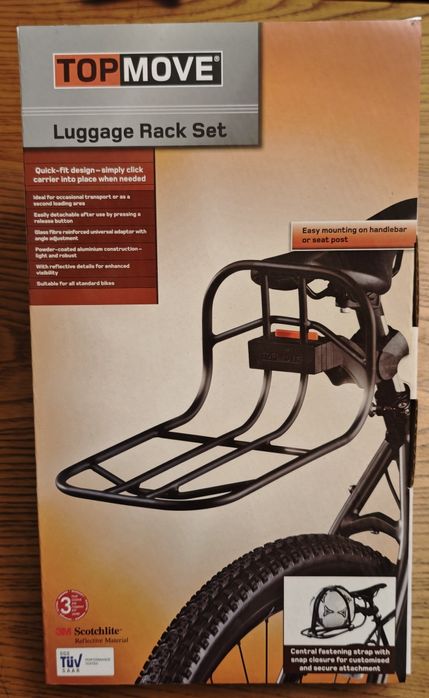 Продавам багажник за колело - монтаж на колчето на седалка