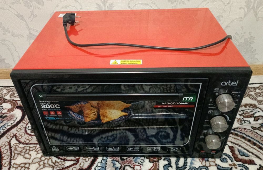 Artel
Model: MD-3618 E
Alohida turuvchi elektr duxovka