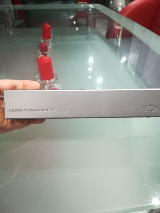 Външен твърд диск La Cie Design bi FA Porsche 500GB USB 2.0 3,5 "