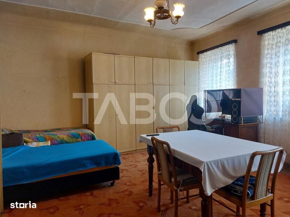 Apartament spatios la casa 97 mpu 3 camere 20 mp gradina pivnita