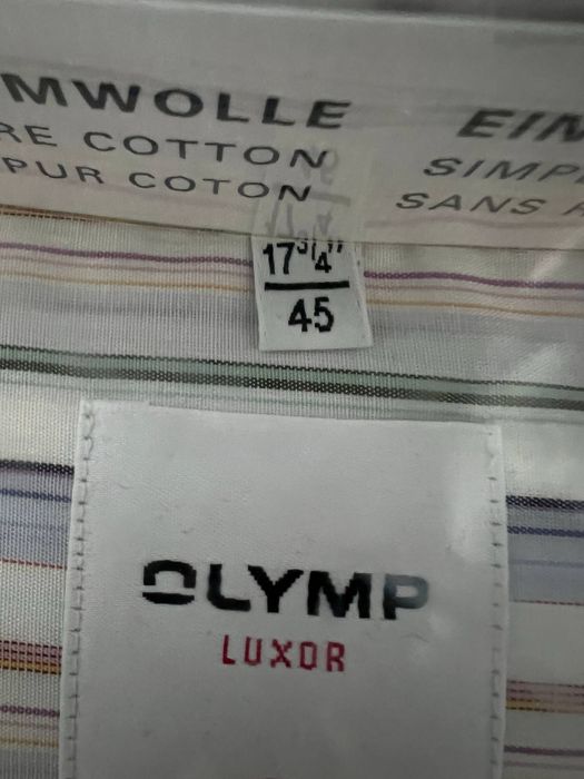Cămașă Olymp Luxor – Mărime 45 / 17 3/4 – Nouă cu Etichetă