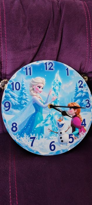 Ceas de perete plat 2D decor modern