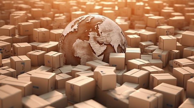 Картонные коробки с крышкой и с ручками