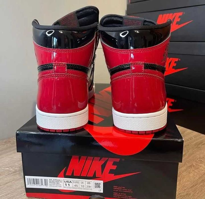 Jordan 1 Patent Bred PREMIUM 36-45