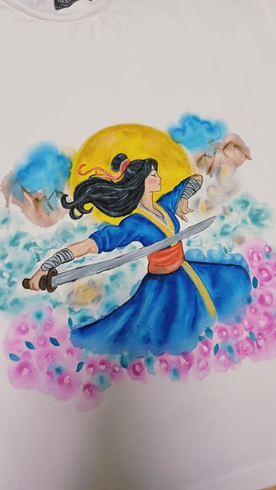 Ръчно рисуван текстил