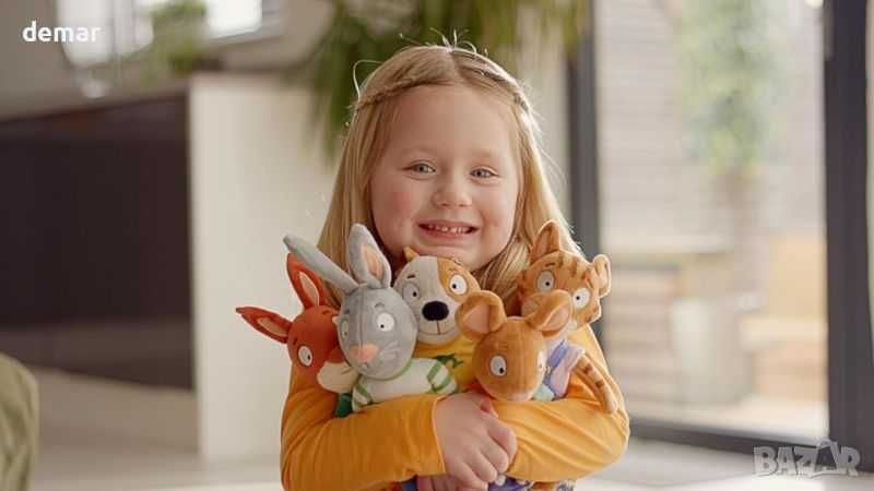 Пип и Поси 23 см плюшено плюшено мече с героя на Франки, мека играчка