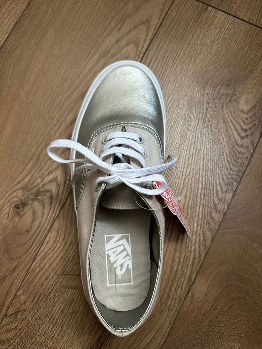 Vans authentic decon argintii-aurii