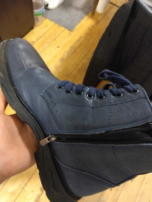 Мъжки боти естествена кожа номер 44