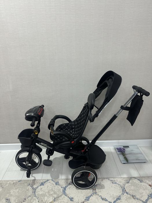 Детская велосипед коляска skillmax