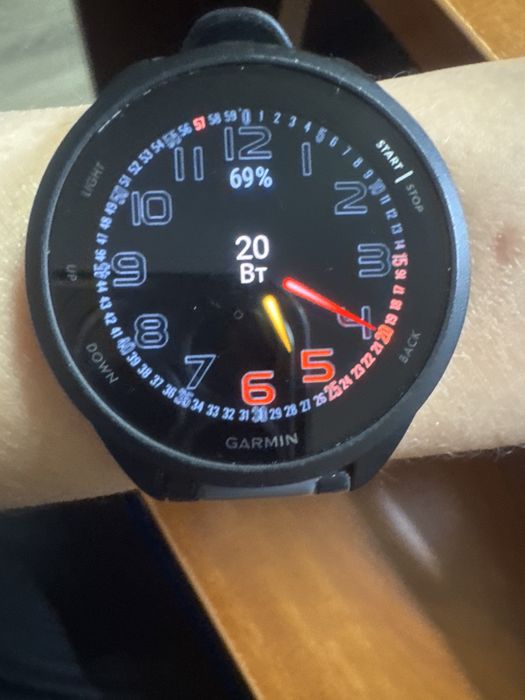 Смарт-часы Garmin Forerunner 165 черный-серый