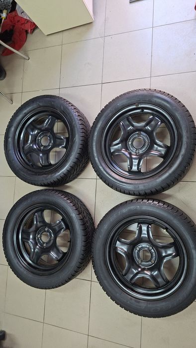 Set 4 roti structurale originale Dacia Logan Sandero Stepway cu 205. 55 R16 M+S