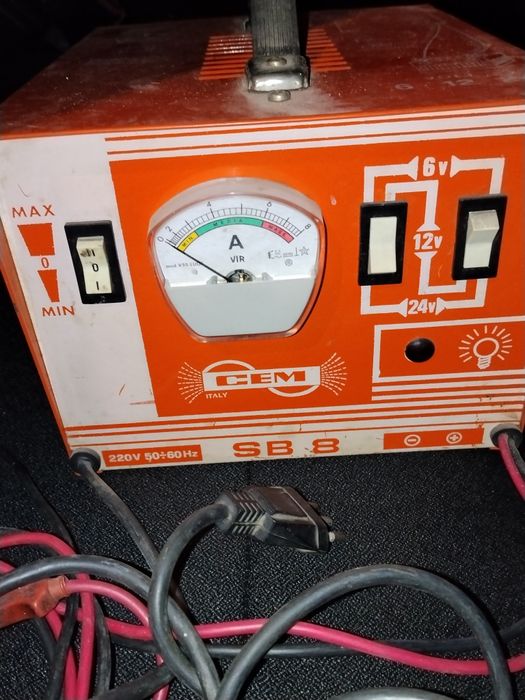 Încărcător baterii auto 6V,12V sau 24V