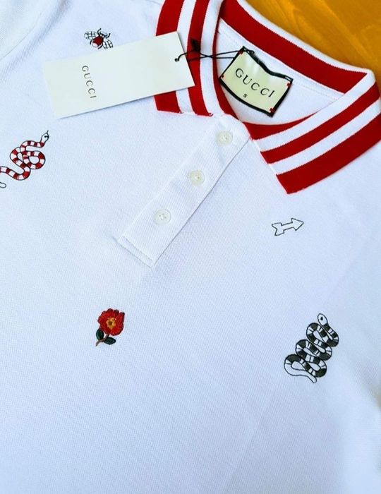 Tricou bumbac logo brodat, super model