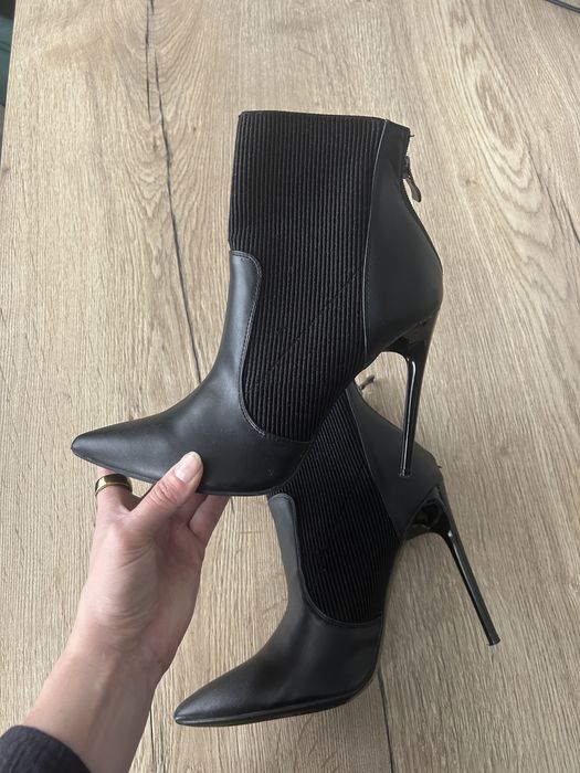 Botine Benaza, piele, 38