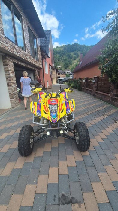Vând quad suzuki ltz 400 cu acte nu yamaha raptor, polaris predator, trx, kfx, ltr,yfz cf moto can am ktm