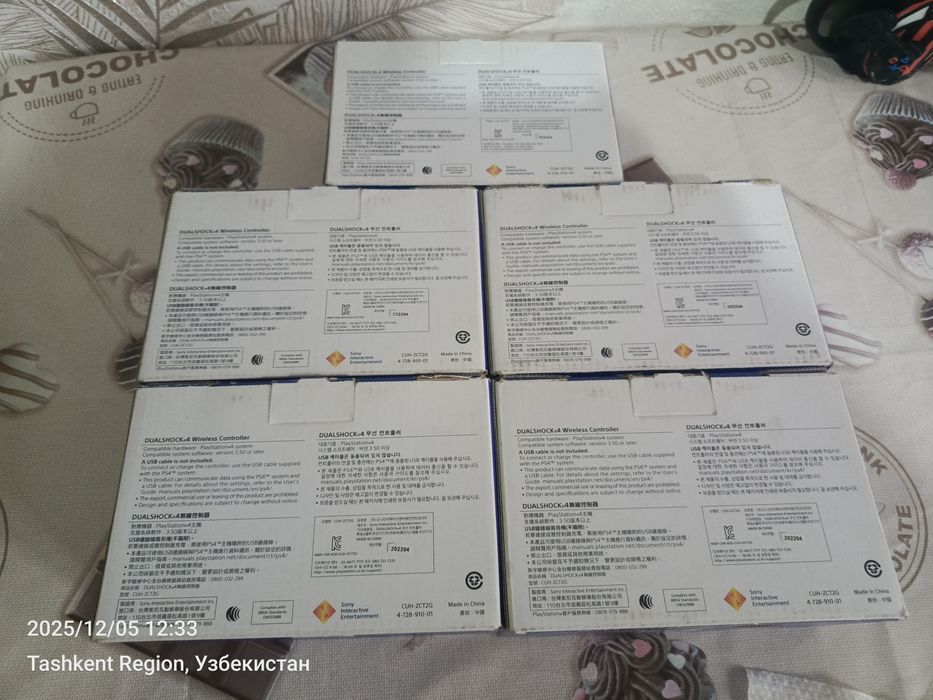 Ps4 uchun orginal dualshock 4 joʻsriklari ideal holatda slim pro fat