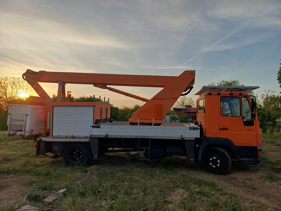 Nacela pe camion MAN  8. 156