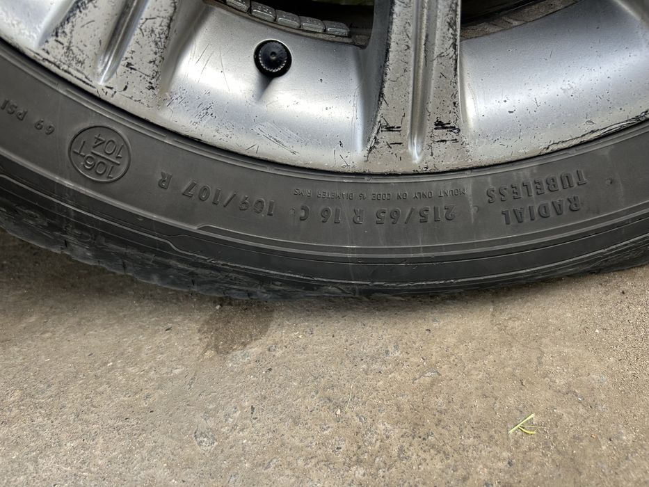 Шины, резина б/у