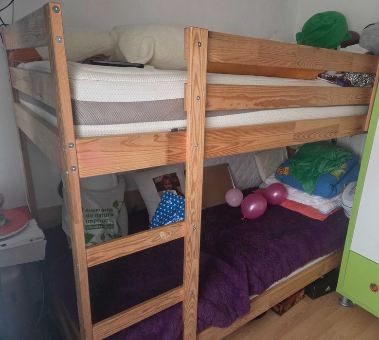 Vand pat suspendat copii+saltele