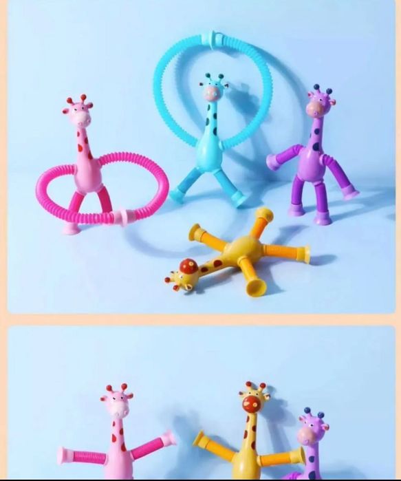 Жираф липучка для детей
