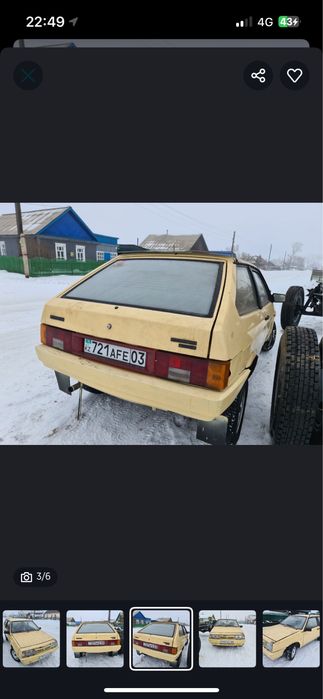 Продам ваз 2108 на ходу срочно