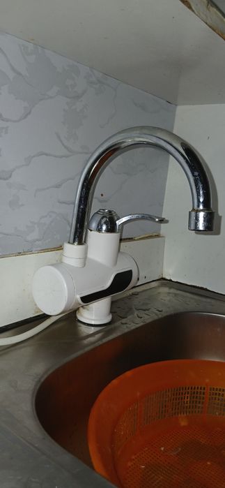 Смеситель кран ысытқышлы