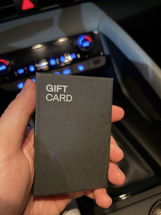 Подарочная карта Massimo Dutti