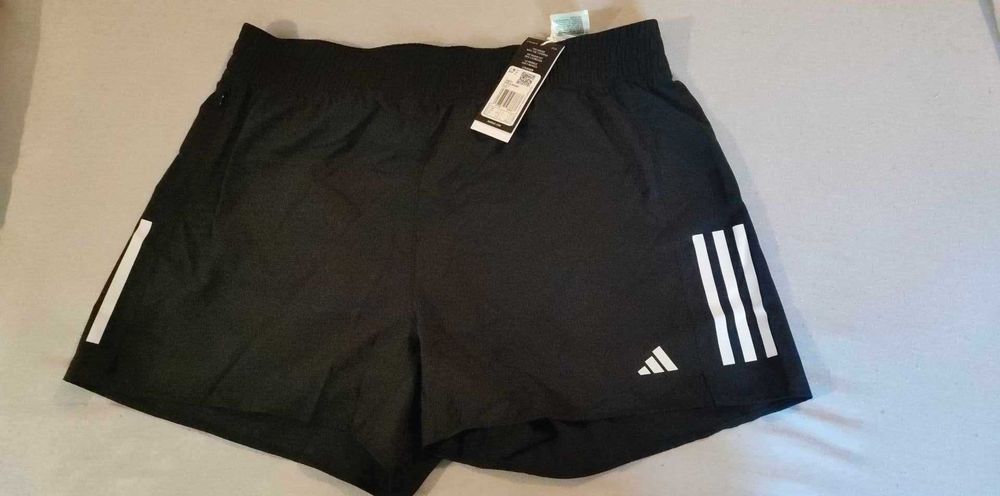 Pantaloni Scurți Adidas Running, Climacool, Negri, Mărimea L, Noi