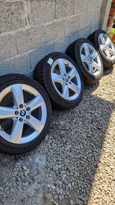 BMW F45,46 оригинални джанти със гуми 205/55/17 7,5J ET54 5×112 ЦО66