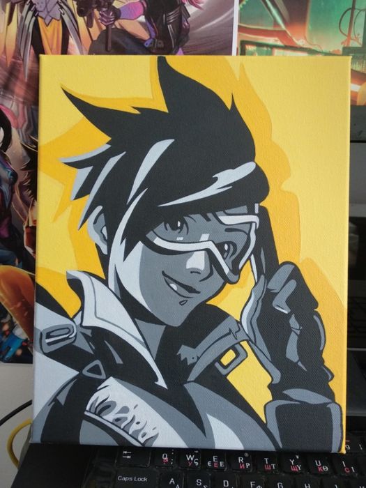 Картина на Tracer от Overwatch