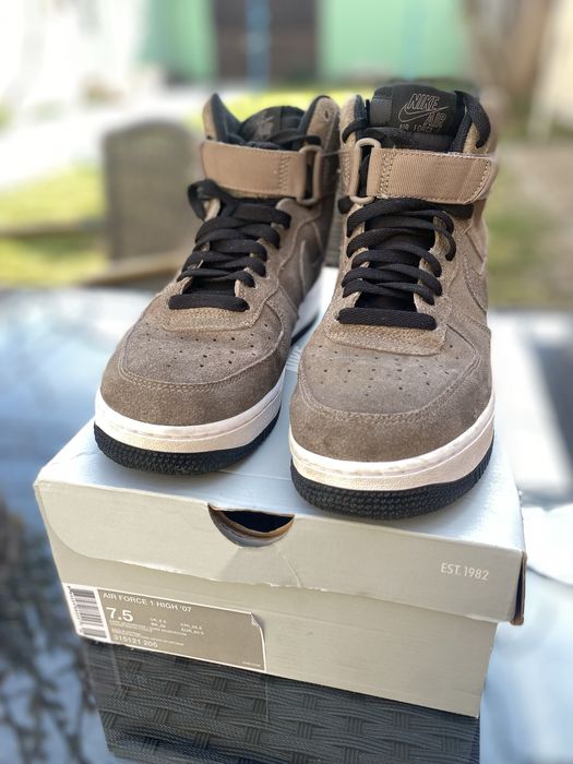 Nike air force 1 high 07 dark mushroom 40,5