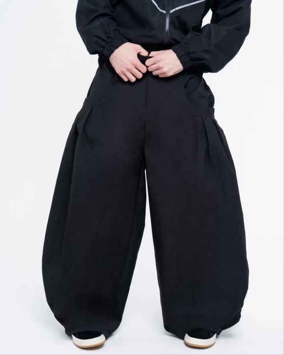 Брюки широкие парашуты оверсайз