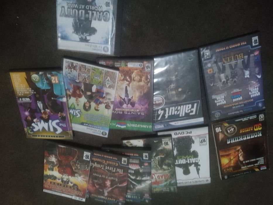 Диски игры компьютерные