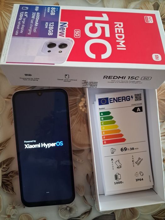 Нов телефон - REDMI 15C, 5G